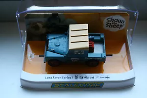 Scalextric C4543 Land Rover Series 1 Shaun the Sheep 1:32 Auto mit Allrad - Bild 1 von 1