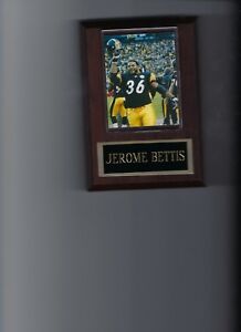 JEROME BETTIS PLAQUE PITTSBURGH STEELERS NFL FOOTBALL