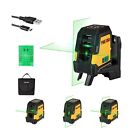 Prexiso Laser Level Self Leveling - 100Ft Rechargeable Cross Line Laser, Gree...