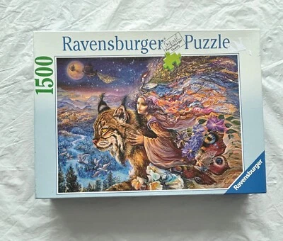 Rompecabezas Ravensburger 1500 piezas arte vuelo del lince usado Foto 1 de 4