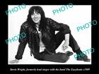 Old Large Photo Of Aussie Rock Icon Stevie Wright C1989 Easybeats