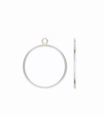 Base de anillo apilable de plata de ley 925 ~ Añade tu propio dije talla 6 y 7 #5870 Foto 1 de 2