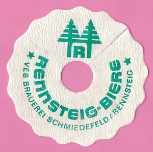 Pilsdeckchen Tropfdeckchen Rennsteig - Bier / Schmiedefeld  1x - Bild 1 von 1