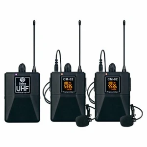 Nuovo DEBRA CM-02 DSLR Hi Fidelity set microfono intervista wireless - Foto 1 di 8