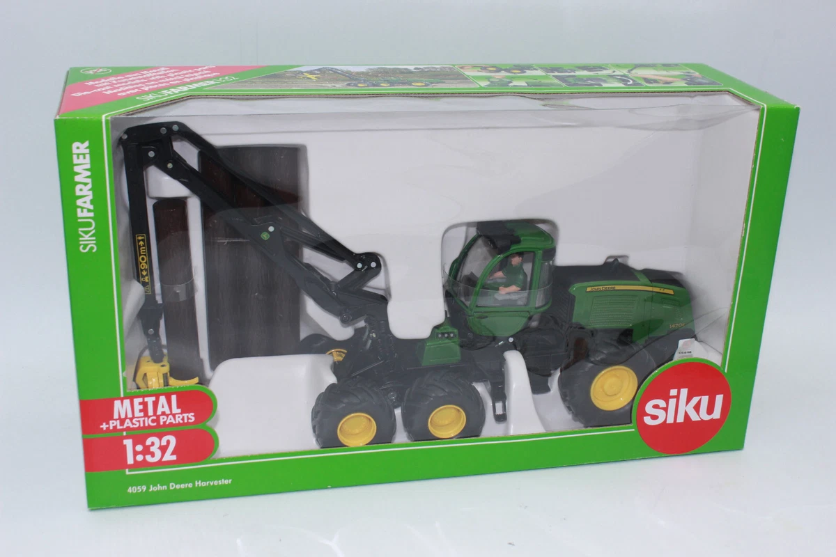 SIKU 1:32 John Deere Diecast Farm Vehicles with Unopened Box for