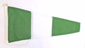 Sewn Royal Navy Signal Flag Senior Officer Present Afloat Pennant Made In The UK - Picture 1 of 5