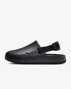 Nike Calm FD5131-001 Mules Black / Black Men's Size US3-18 New - Picture 1 of 9