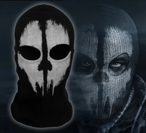 COD: Ghosts Logan T. Walker Maschera Teschio Balaclava Cosplay - Foto 1 di 4