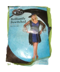 Disguise My Size Brilliantly Bewitched Halloween Costume Xl 18-20 Women New - Picture 1 of 2