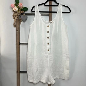 Pagliaccetto Jamesport Faherty nuovo con etichetta Dream in garza di cotone taglia large - Foto 1 di 9