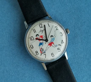 Raro Reloj Mecánico Delgado LUCH FOOTBALL SPORT mov.2209 REVISADO URSS AÑOS 70 - Imagen 1 de 22