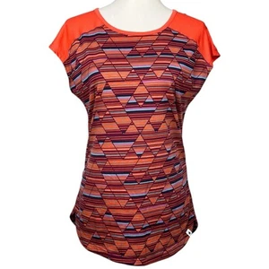 Smartwool Merino Wool Shirt Womens 150 Base Layer Southwetern Print Top Tee - Picture 1 of 15
