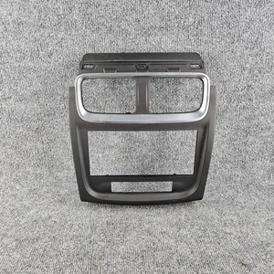 2011-2014 Dodge Avenger Center Dash Radio Trim Bezel Vents Black - Picture 1 of 8