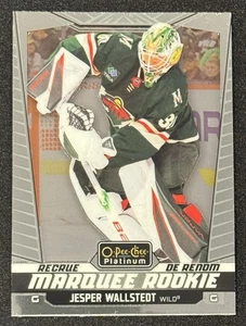 2024-25 O-Pee-Chee Platinum -  Marquee Rookies Jesper Wallstedt #204 (RC) - Picture 1 of 2