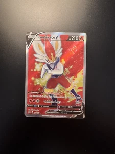 Pokémon TCG - Cinderace V 178/192 Rebel Clash Full Art Ultra Rare - Bild 1 von 2