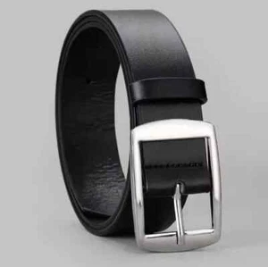Men’s belts,Full Grain Genuine Leather Casual Dress Jeans Belts for Men - Picture 1 of 3