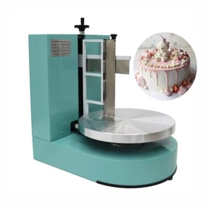 110V Automatic Cake Cream Spreading Coating Smearing Machine 4"-12" Cake Green - Bild 1 von 15