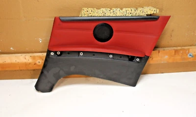 ✅ 07-13 原始设备制造商宝马 E93 328 335 右后门卡面板珊瑚红色皮革 — 第 1/4 张图片