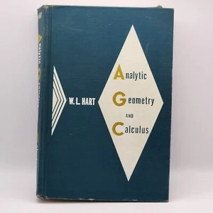 Analytic Geometry And Calculus 1957 By William L Hart Hardback - Picture 1 of 14