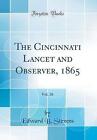 The Cincinnati Lancet and Observer, 1865, Vol 26 C