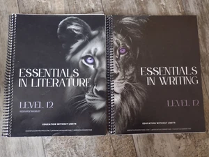 Essentials In Writing & Essentials in Literature Level 12 Textbooks ONLY - Picture 1 of 4