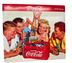 2019 Coca-Cola Coke 12 Month Calendar - Picture 1 of 7