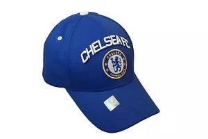 "Gorra Oficial de Fútbol Chelsea FC Sombrero Billete Curvo Ajustable Gorra Limitada ""A la Venta" - Imagen 1 de 3