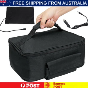 Portable Electric Heated Heating Lunch Box 12V Car Mini Microwave Oven Lunch Bag - Picture 1 of 12