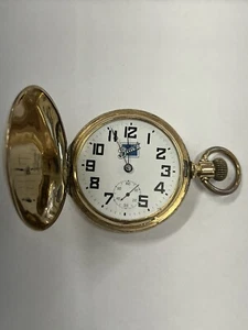 Dueber Watch Co. - Rare Buick Dial - Pocket Watch - 18s GF Case - Picture 1 of 18