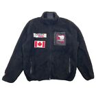 Canada Trail Summit Premium Fleece Jacket | Vintage Outdoors Activewear Black