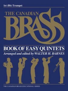 The Canadian Brass Book of Easy Quintets FOR 1ST TRUMPET MUSIC BOOK NEW ON SALE - Picture 1 of 1