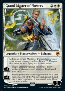MTG - Grand Master of Flowers - Adventures in the Forgotten Realms - NM, English - Picture 1 of 1