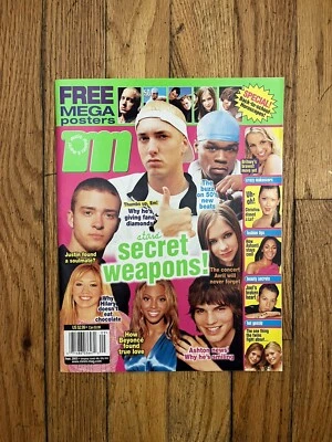 M Magazine September 2003 Justin Timberlake Eminem , Avril Newstand