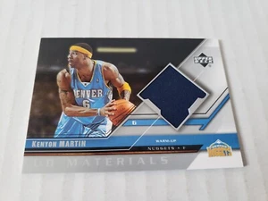 Kenyon Martin Nuggets 2005-06 Upper Deck UD Materials Warm Up Jersey Card!! - Picture 1 of 2