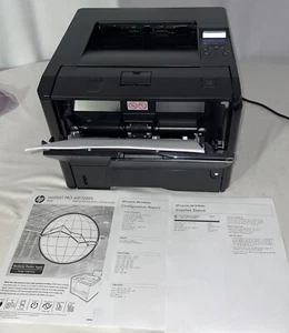 HP LaserJet Pro 400 M401dne Black Monochrome Laser Printer - Picture 1 of 10