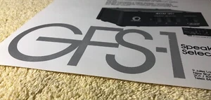 ADCOM GFS-1 SPEAKER SYSTEM ORIGINAL PRODUCT LEAFLET AD REVIEW M663x - Picture 1 of 3