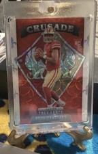 2021 Panini Rookies & Stars Trey Lance RC Crusade Red Scope Prizm Rookie #CR-22