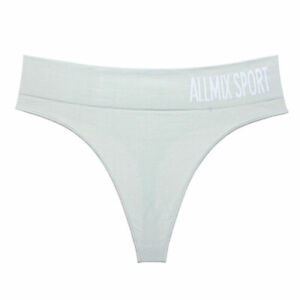 Women's High Waist Underwear Seamless Thong Panties Sports Tummy Control M L XL