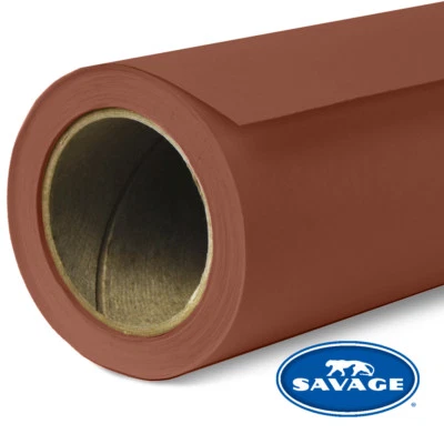 Savage Studiohintergrundkarton Papierrolle 1,35 x 11m, Chestnut (braun) Nr. 16 - Bild 1 von 4