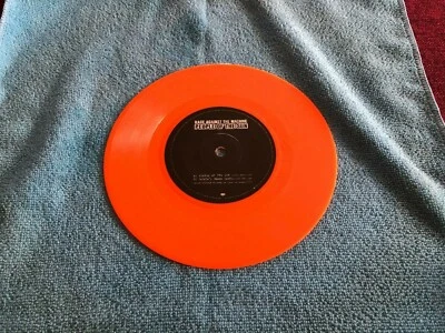 Rage Against The Machine-People Of The Sun-Vinyl 7" Single NM/VG+ (663628)Orange - Image 1 of 4