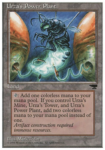 4x Urza's Power Plant (Bug) ~ Heavily Played Chronicles MTG Magic x4 4 UltimateM - Image 1 of 1