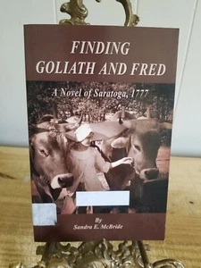 Finding Goliath & Fred:Novel of Saratoga,1777, McBride, Sandra SIGNED PB*THD23 - Bild 1 von 6