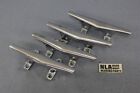 Sea Ray Boat Cleat Cleats 6" inch 1970's Marine Dock Tie-Off Set of 4 Chrome