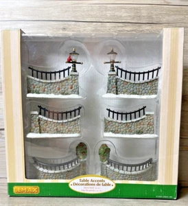 Lemax Stone Set da Parete Vittoriana da Tavolo Accento Villaggio di Natale Collezione - Foto 1 di 6