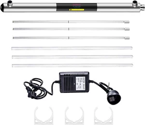 Geekpure Whole House U-V Water Filter–with Extra 2 Filter+2 Quartz Sleeve-12 GPM - Picture 1 of 8