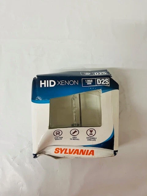 Bombilla de faro de xenón Sylvania D2S Basic HID - NUEVA/DAÑOS EN CAJA Foto 1 de 3