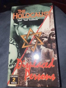 The Holocaust and "Yad VaShem"/Displaced Persons (VHS, 2000, 2-Tape Set) - Foto 1 di 1