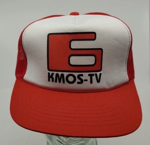 Vtg KMOS-TV 6 UNIVERSITY CENTRAL MISSOURI UCM PBS Advertising SNAPBACK HAT Z13 - Picture 1 of 7