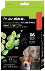 150-Pack Pet / Dog Poop Waste Bags, Scented, Biodegradable, in a Dispenser Box - Bild 1 von 1