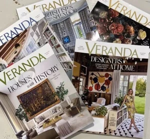 5x Magazine VERANDA Lot 2023 Vol. 37 #4,5,6 & 2024 Vol.38 #1,2 Labels Cut Out - Picture 1 of 9
